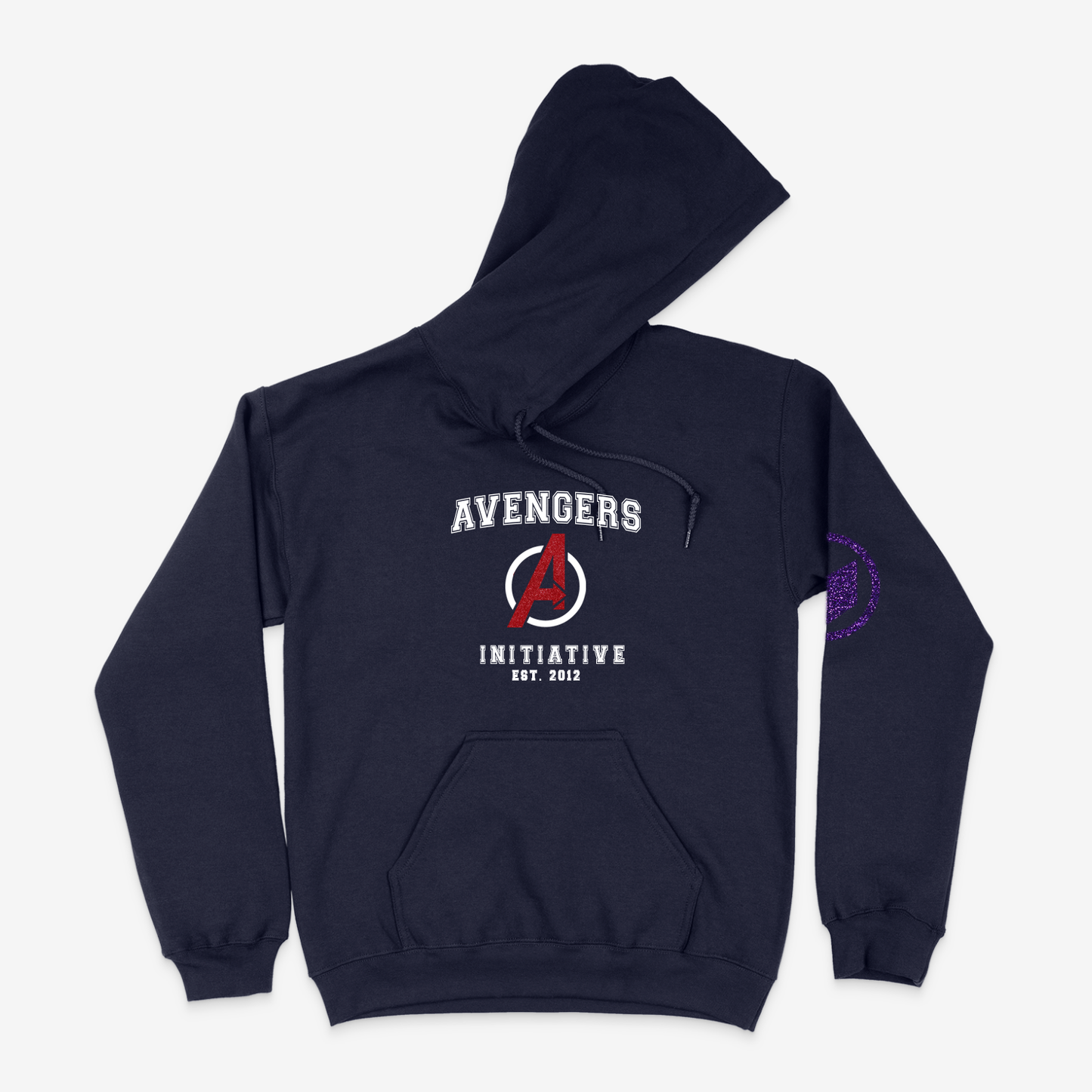 Avenger's Initiative Varsity Hoodie - Navy Blue