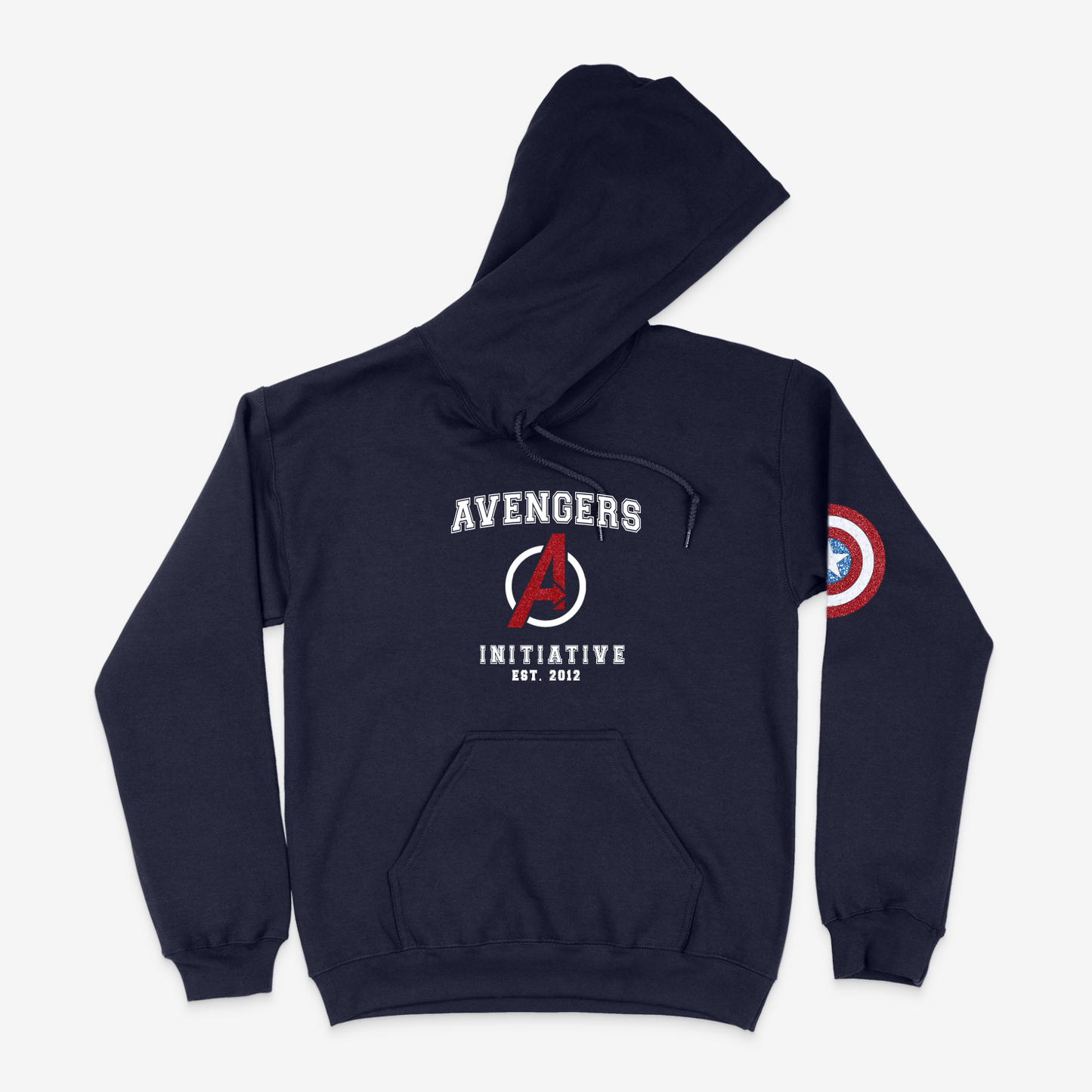 Avenger's Initiative Varsity Hoodie - Navy Blue