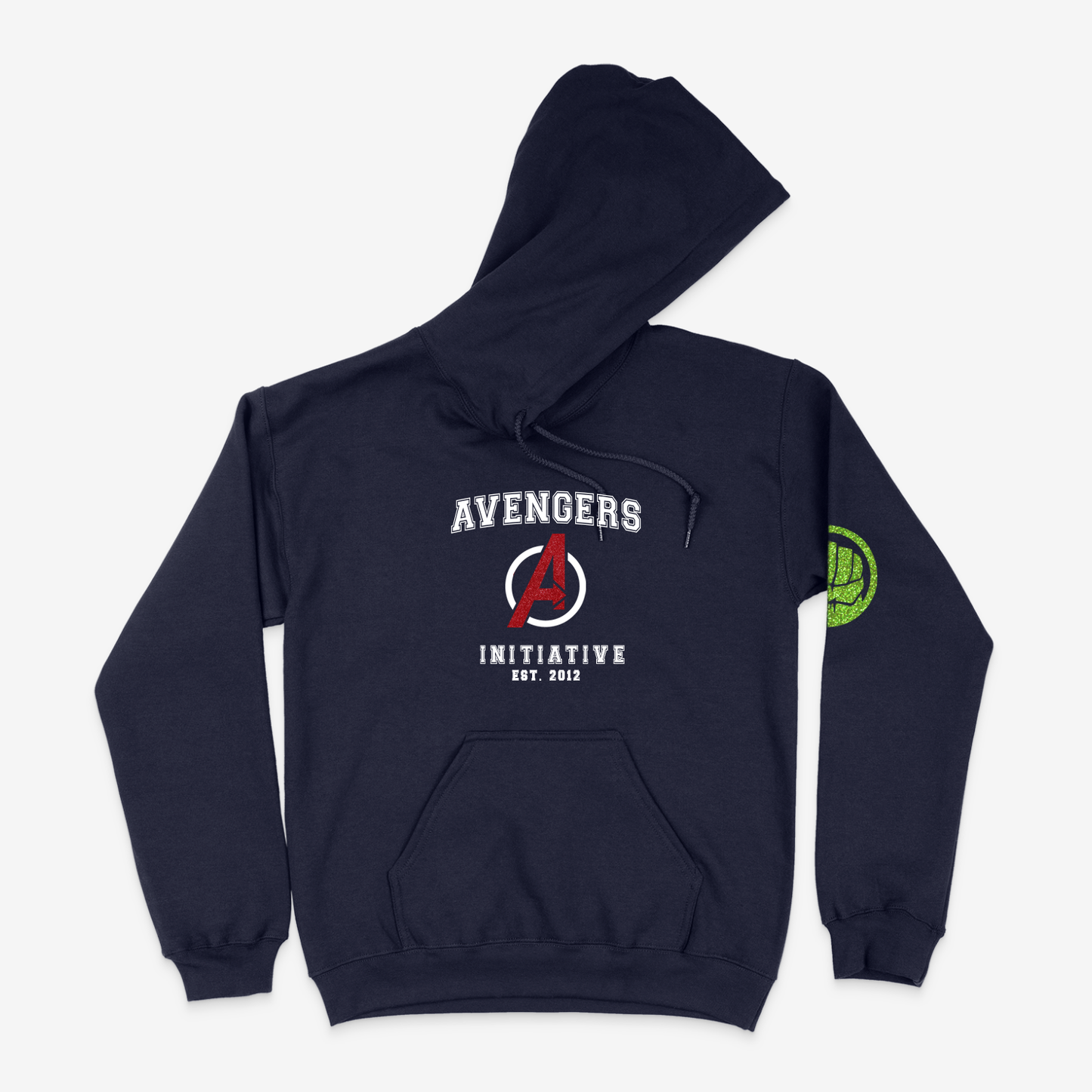 Avenger's Initiative Varsity Hoodie - Navy Blue