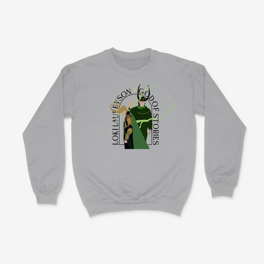 Loki Laufeyson to God of Stories Transformation Sweater